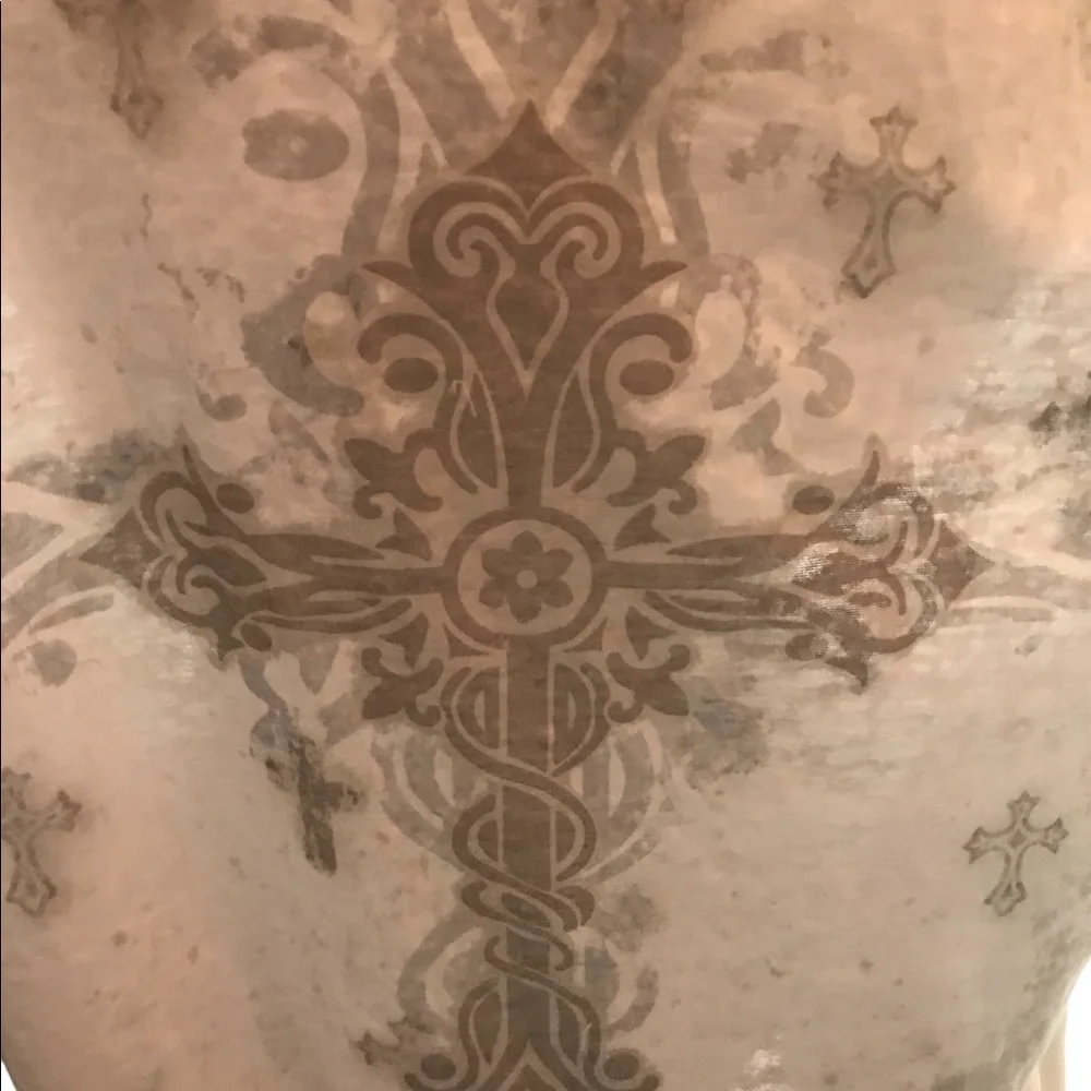 CATO T-shirt with beaded cross SIZE XL - Picture 4 of 7